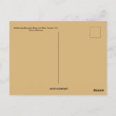 小麦スカルプトレビリニュリトアニアとカップル ポストカード (裏面)