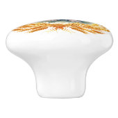 小麦セラミック引き出しプルノブ付き可愛いマウス セラミックノブ (側面)