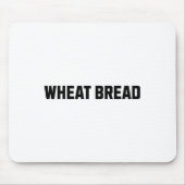 小麦パンのおもしろい衣装ハロウィーン マウスパッド (正面)