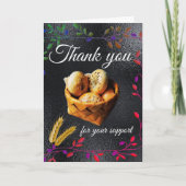 小麦ファームホームステッドパ素朴ン&ゴールデンハーベスト 招待状 (正面)