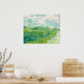 小麦フィールド – ビンセント・ヴァン・ゴッホファインアートポスター ポスター (キッチン)