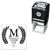 小麦ローレパーソナライズされたル セルフインキングスタンプ (インサイチュ)