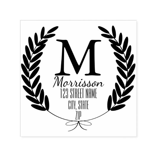 小麦ローレパーソナライズされたル セルフインキングスタンプ (デザイン)