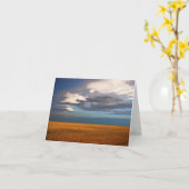 小麦油絵付素晴らしきノートカード カード (黄色い花)