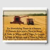 小麦畑で組み合わせる ゲストブック (裏面)