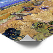 小麦畑と死神 | ビンセント・ヴァン・ゴッホ ポスター (角)