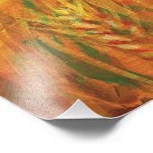 小麦畑のイラストレーション フォトプリント            (角)