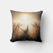 小麦畑のキジ クッション (正面)