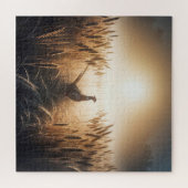 小麦畑のキジ ジグソーパズル (横)