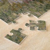 小麦畑のパズルの農家 ジグソーパズル (側面)