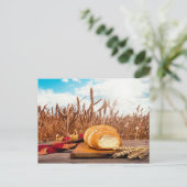 小麦畑のパン ポストカード (スタンド正面)