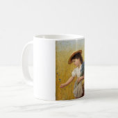 小麦畑の少女 コーヒーマグカップ (正面左)