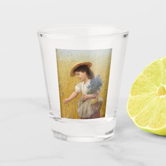 小麦畑の少女 ショットグラス (正面)