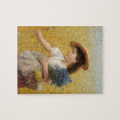 小麦畑の少女 ジグソーパズル (横)