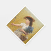 小麦畑の少女 スタンダードランチョンナプキン (角)