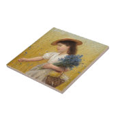 小麦畑の少女 タイル (側面)