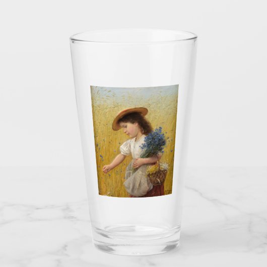 小麦畑の少女 タンブラーグラス (正面)