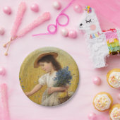 小麦畑の少女 ペーパープレート (パーティー)