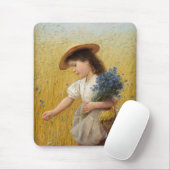 小麦畑の少女 マウスパッド (マウス)