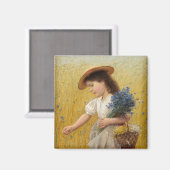 小麦畑の少女 マグネット (正面/裏面)