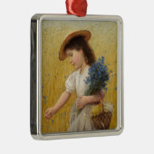 小麦畑の少女 メタルオーナメント (右)