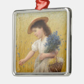 小麦畑の少女 メタルオーナメント (左)