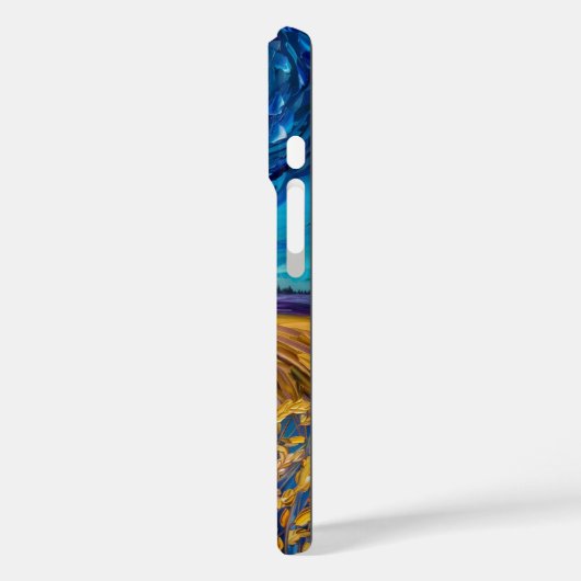 小麦畑の嵐 Case-Mate iPhoneケース (裏面 / 左)