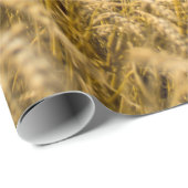 小麦畑の景色の木 ラッピングペーパー (ロールコーナー)