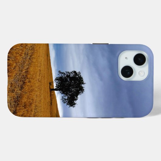 小麦畑の木 Case-Mate iPhoneケース (裏面 (横))