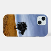 小麦畑の木 iPhone 15ケース (裏面横)