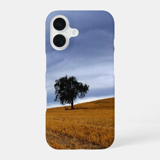 小麦畑の木 iPhone 16ケース (裏面)