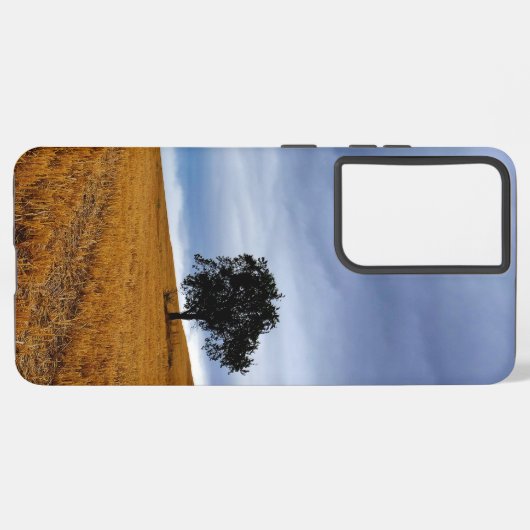 小麦畑の木 SAMSUNG GALAXYケース (左側面)
