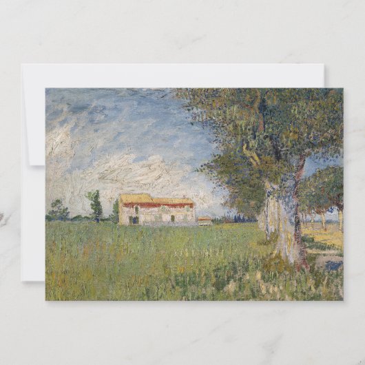 小麦畑の農家 | ビンセント・ヴァン・ゴッホ (正面)