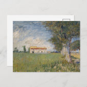 小麦畑の農家 | ビンセント・ヴァン・ゴッホ ポストカード (正面/裏面)