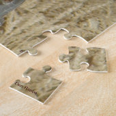 小麦畑のB36赤茶色ワシ ジグソーパズル (側面)