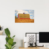 小麦畑 ポスター (ホームオフィス)