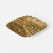 小麦畑。収穫時間だ！ ペーパープレート (傾斜あり)