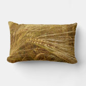 小麦畑。収穫時間だ！ ランバークッション (正面)