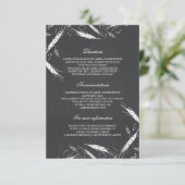 小麦秋の結婚式詳細 – 情報 エンクロージャーカード (スタンド正面)