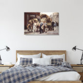 小麦粉の配送， 1885 キャンバスプリント (インサイチュ (寝室))