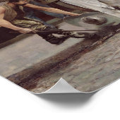 小麦粉の配送， 1885 ポスター (角)