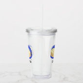 小麦粉トルティーヤのスタック アクリルタンブラー (右)