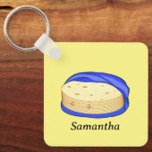 小麦粉トルティーヤのスタック キーホルダー (正面)