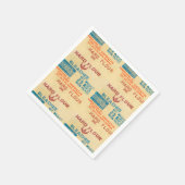 小麦粉バッグ スタンダードカクテルナプキン (角)