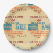 小麦粉バッグ ペーパープレート (正面)