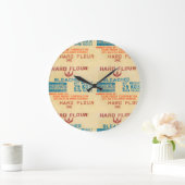小麦粉バッグ ラージ壁時計 (ホーム)