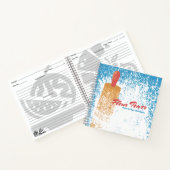 小麦粉転がのピンパーソナライズされたレシピ ノートブック (内部)