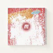 小麦粉転がのピンパーソナライズされたレシピ ノートブック (裏面)