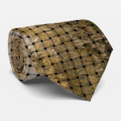 小麦織りパターンタイ ネクタイ (ロール)