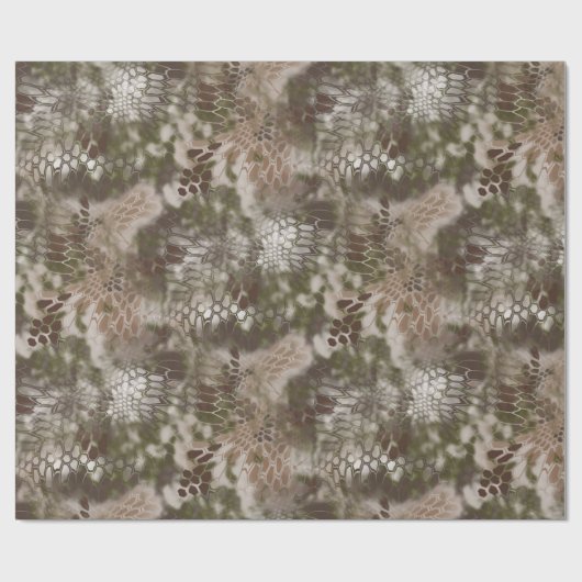 小麦迷彩柄 ラッピングペーパー (フラット)